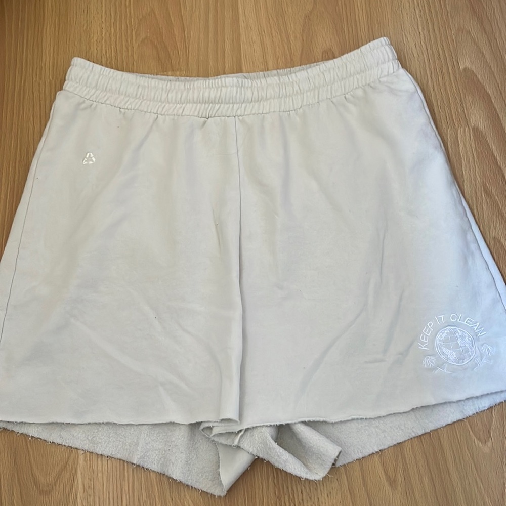 Desert Dreamer x Urban Outfitters white sweat-shorts